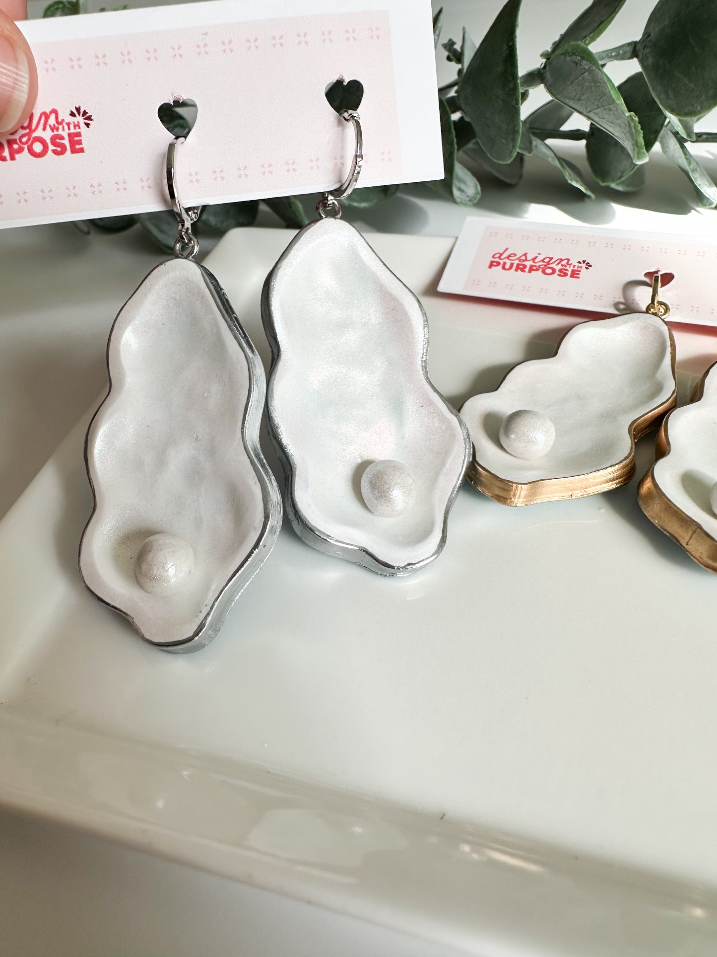 Oyster Earrings
