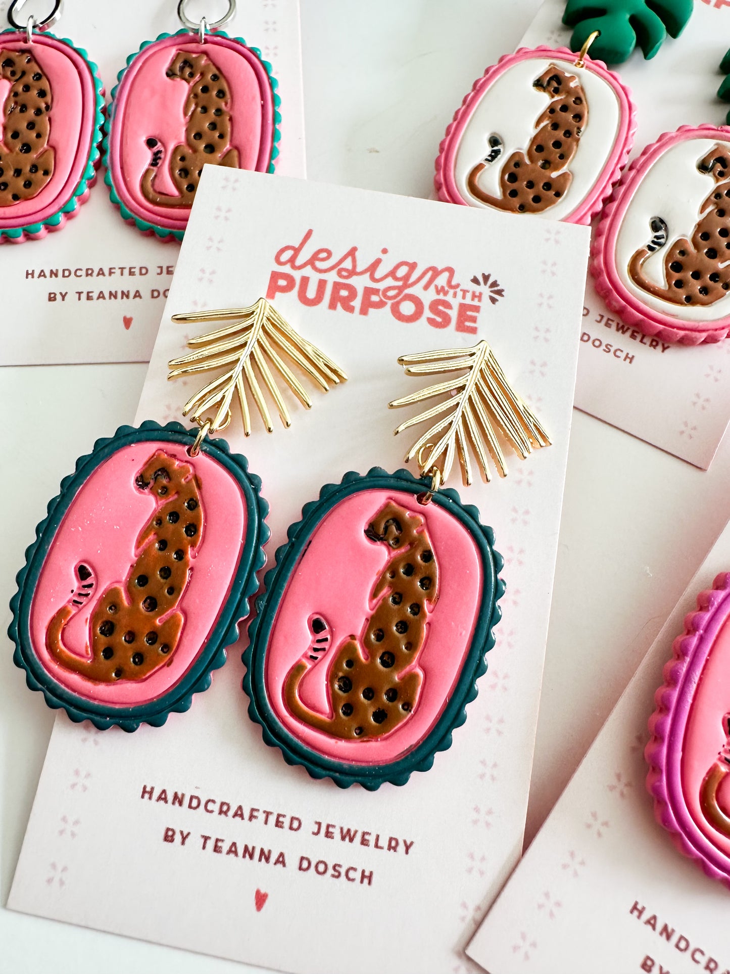 Leopard Earrings