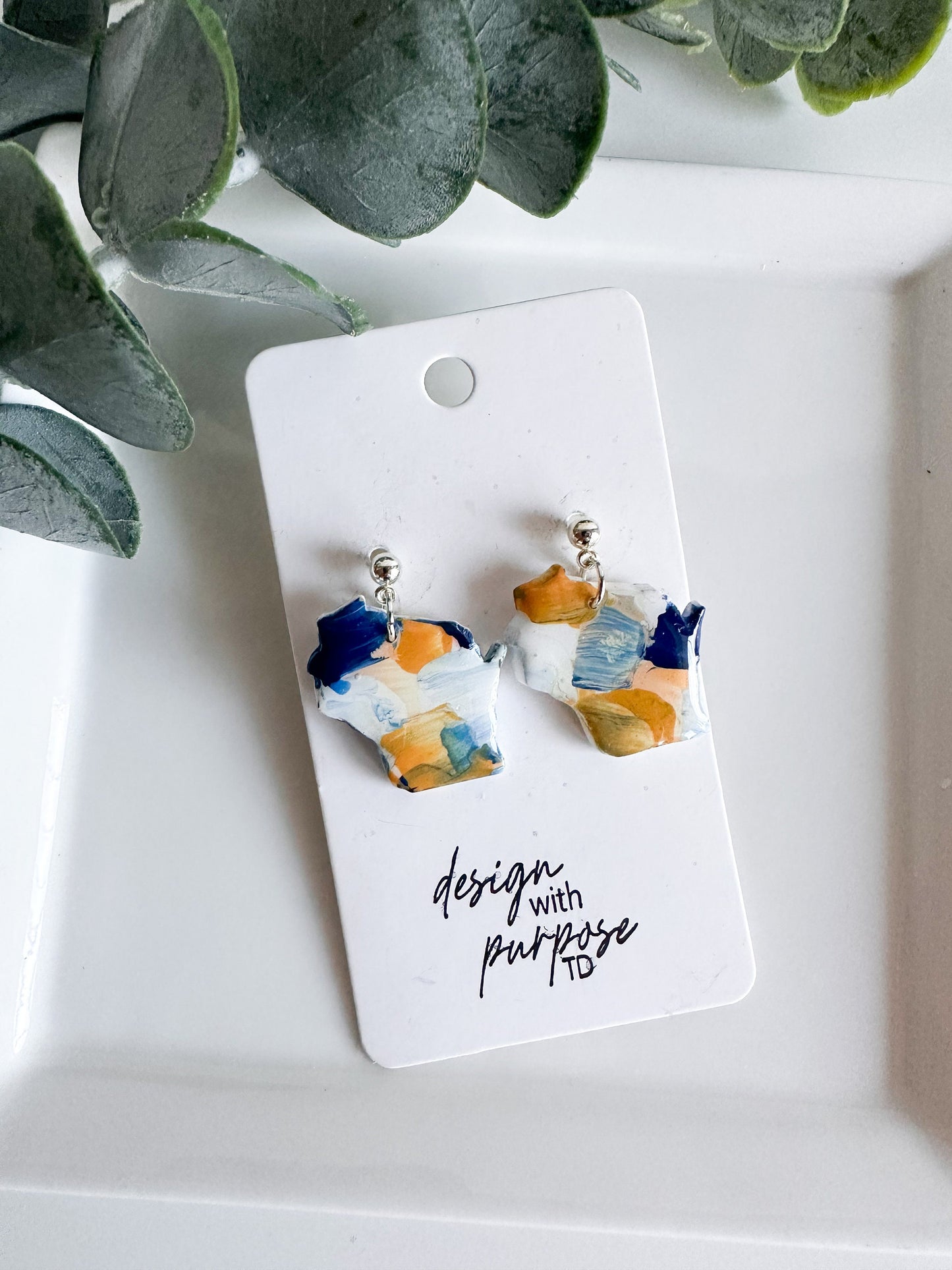 Hand Painted Brewers Earrings