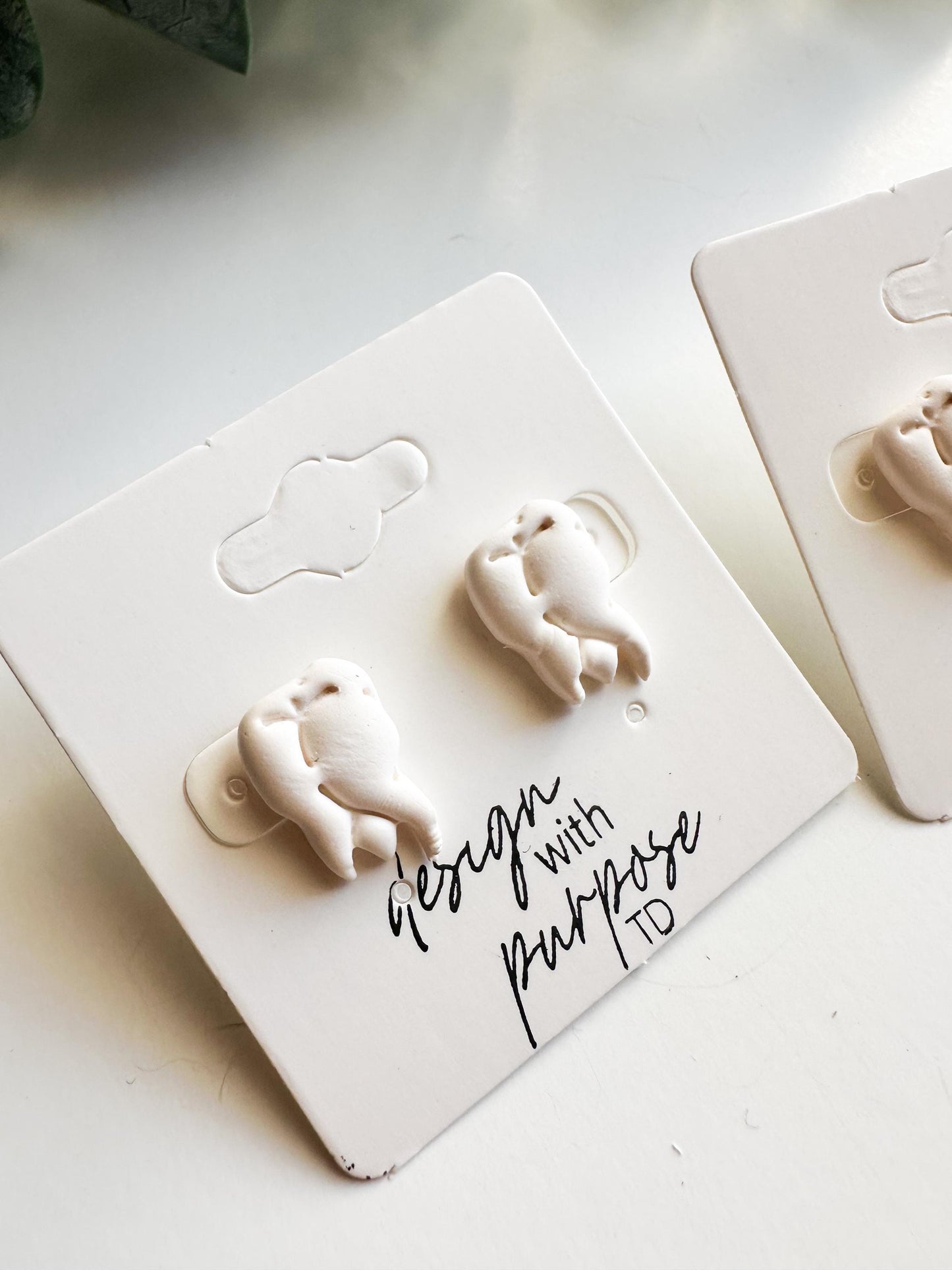 Teeth Stud Earrings