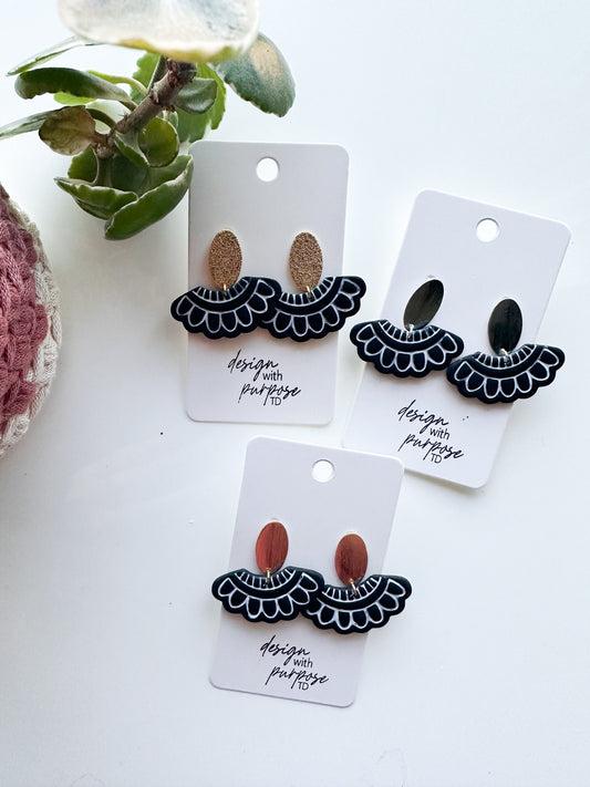 Dissent Collar Earrings