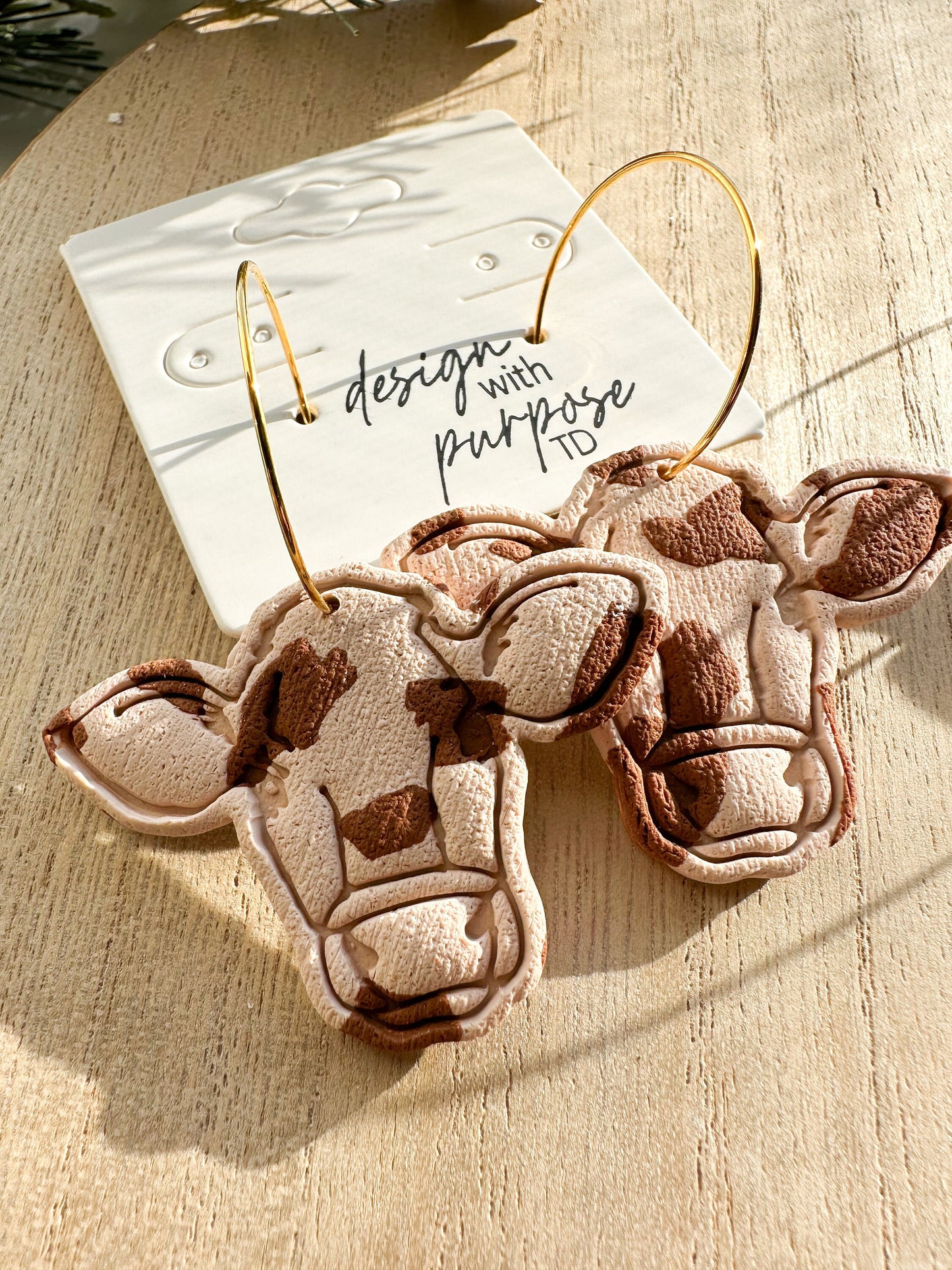 Cow Earrings